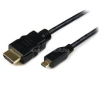 StarTech com Micro HDMI to HDMI Cable with Ethernet 4K 30Hz 0.5m (HDADMM50CM)