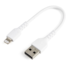 Startech .com RUSBLTMM15CMW mobiltelefon kábel Fehér 0,15 M USB A Lightning (RUSBLTMM15CMW) kábel és adapter