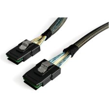 Startech .com SAS8787100 SCSI kábel Fekete Külső 1 M SFF-8087 kábel és adapter