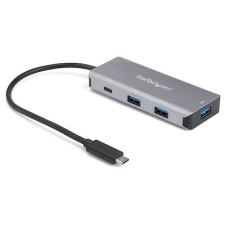 StarTech com StarTech.com 4 portos USB-C Hub szürke (HB31C3A1CB) (HB31C3A1CB) hub és switch