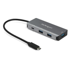 StarTech com StarTech.com 4 portos USB-C Hub szürke (HB31C3A1CPD3) (HB31C3A1CPD3) hub és switch