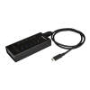 StarTech com StarTech.com 7 portos USB 3.0 Hub fekete (HB30C5A2CST) (HB30C5A2CST)
