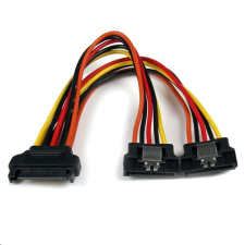 StarTech com StarTech.com SATA -> 2 db SATA tápkábel fekete (PYO2LSATA) (PYO2LSATA) kábel és adapter