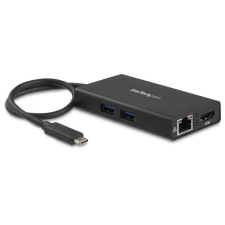 StarTech com StarTech.com USB-C Multiport Adapter 4K HDMI 2xUSB-A 60W PD fekete (DKT30CHPD) (DKT30CHPD) laptop kellék
