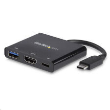 StarTech com StarTech.com USB-C Multiport Adapter HDMI 60W PD fekete (CDP2HDUACP) (CDP2HDUACP) laptop kellék