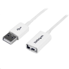 StarTech com StarTech.com USB hosszabbító kábel fehér (USBEXTPAA1MW) (USBEXTPAA1MW)