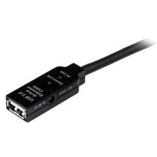 StarTech com StarTech.com USB hosszabbító kábel fekete (USB2AAEXT5M) kábel és adapter