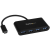 StarTech com StarTech.com USB Type C 4 portos USB 3.0 Hub fekete (HB30C4AB) (HB30C4AB)