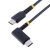 StarTech com Startech.com USB Type-C - USB Type-C (hajlított) adat- és töltőkábel 1m fekete (R2CCR-1M-USB-CABLE) (R2CCR-1M-USB-CABLE)