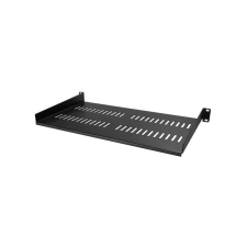 StarTech com Startech.com Vented 1U 10" rack polc fekete (CABSHELFV1U) egyéb hálózati eszköz