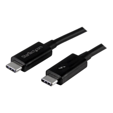 Startech .com TBLT3MM1M Thunderbolt kábel 1 M 20 Gbit/s Fekete (TBLT3MM1M) kábel és adapter