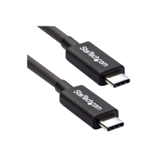 Startech .com TBLT3MM2M Thunderbolt kábel 2 M 20 Gbit/s Fekete (TBLT3MM2M) kábel és adapter