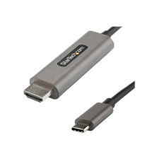 Startech .com USB C to HDMI Cable 4K 60Hz w/ HDR10 - Ultra HD USB Type-C to 4K HDMI 2.0b Video Adapter Cable - USB-C to HDMI HDR Monitor/Display Converter - DP 1.4 Alt Mode HBR3 -1m (CDP2HDMM1MH) kábel és adapter