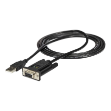 Startech .com USB to Serial RS232 Adapter - DB9 Serial DCE Adapter Cable with FTDI - Null Modem - USB 1.1 / 2.0 - Bus-Powered (ICUSB232FTN) - serial adapter - USB 2.0 - RS-232 (ICUSB232FTN) kábel és adapter