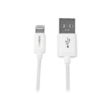 Startech .com USBLT1MW Lightning kábel 1 M Fehér (USBLT1MW) kábel és adapter