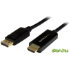 Startech DisplayPort 1.2/1.2a HDMI Átalakító Fekete 1m DP2HDMM1MB