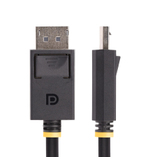 Startech DisplayPort 2.1 Összekötő Fekete 1m DP21-1M-DP80-CABLE kábel és adapter