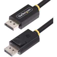 Startech DisplayPort 2.1 Összekötő Fekete 3m DP21-3M-DP40-CABLE kábel és adapter