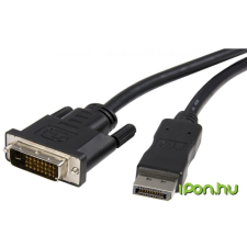 Startech DisplayPort DVI-D Átalakító Fekete 3m DP2DVIMM10 kábel és adapter