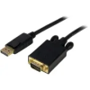Startech DisplayPort VGA/D-Sub Átalakító Fekete 4.6m DP2VGAMM15B