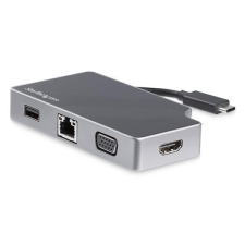 Startech DKT30CHVGPD USB-C Multiport adapter - Szürke kábel és adapter