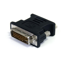 Startech DVI apa - VGA anya adapter - Fekete kábel és adapter