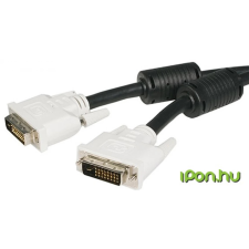 Startech DVI-D Összekötő Fekete 10m DVIDDMM10M kábel és adapter
