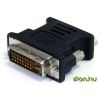 Startech DVI-I VGA/D-Sub Átalakító Fekete 5cm DVIVGAMFBK
