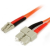 Startech Fiber Optic LC Fiber Optic SC Átalakító Narancssárga 1m FIBLCSC1