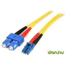 Startech Fiber Optic LC Fiber Optic ST Hosszabbító Sárga 7m SMFIBLCSC7 kábel és adapter
