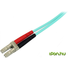 Startech Fiber Optic LC Összekötő Kék 3m A50FBLCLC3 kábel és adapter