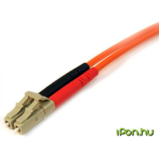 Startech Fiber Optic LC Összekötő Narancssárga 10m 50FIBLCLC10 kábel és adapter