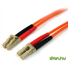 Startech Fiber Optic LC Összekötő Narancssárga 30m 50FIBLCLC30 kábel és adapter