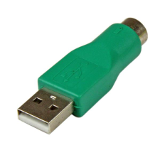 Startech GC46MF PS/2 anya - USB apa adapter - Zöld kábel és adapter