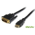 Startech HDMI DVI-D Átalakító Fekete 5m HDDVIMM5M