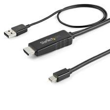 Startech - HDMI - Mini Displayport kábel 1m - HD2MDPMM1M kábel és adapter