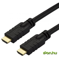 Startech HDMI Összekötő Fekete 15m HD2MM15MA audió/videó kellék, kábel és adapter