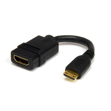 Startech - HDMI to HDMI Mini adapter - 12CM kábel és adapter