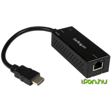 Startech HDMI + UTP Összekötő Fekete 10cm ST121HDBTDK kábel és adapter