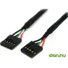 Startech IDC Összekötő Fekete 60cm USBINT5PIN24