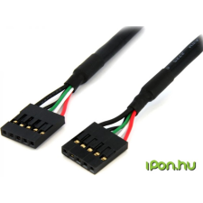 Startech IDC Összekötő Fekete 60cm USBINT5PIN24 kábel és adapter