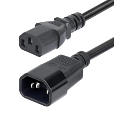 Startech IEC Táp Fekete 4.5m PXTC13C141415FEU kábel és adapter