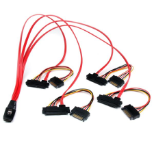 Startech - Internal Serial Attached SCSI Mini SAS Cable kábel és adapter
