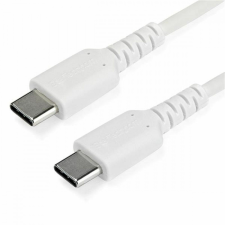 Startech Kábel USB C Startech RUSB2CC1MW Fehér 1 m kábel és adapter