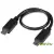 Startech Micro USB Összeköto Fekete 20cm UUUSBOTG8IN