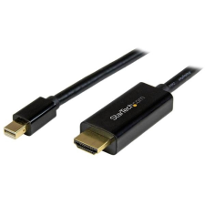 Startech Mini DisplayPort HDMI Átalakító Fekete 1m MDP2HDMM1MB audió/videó kellék, kábel és adapter