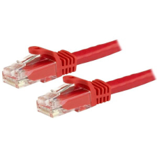 Startech N6PATC10MRD UTP CAT6 Patch kábel 10m Piros kábel és adapter