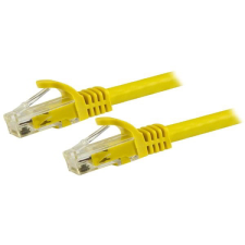 Startech - N6PATC10MYL UTP CAT6 Patch kábel 10m Sárga kábel és adapter