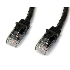 Startech N6PATC15MBK hálózati kábel Fekete 15 M Cat6 U/UTP (UTP) kábel és adapter