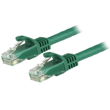 Startech - N6PATC1MGN UTP CAT6 Patch kábel 1m Zöld kábel és adapter